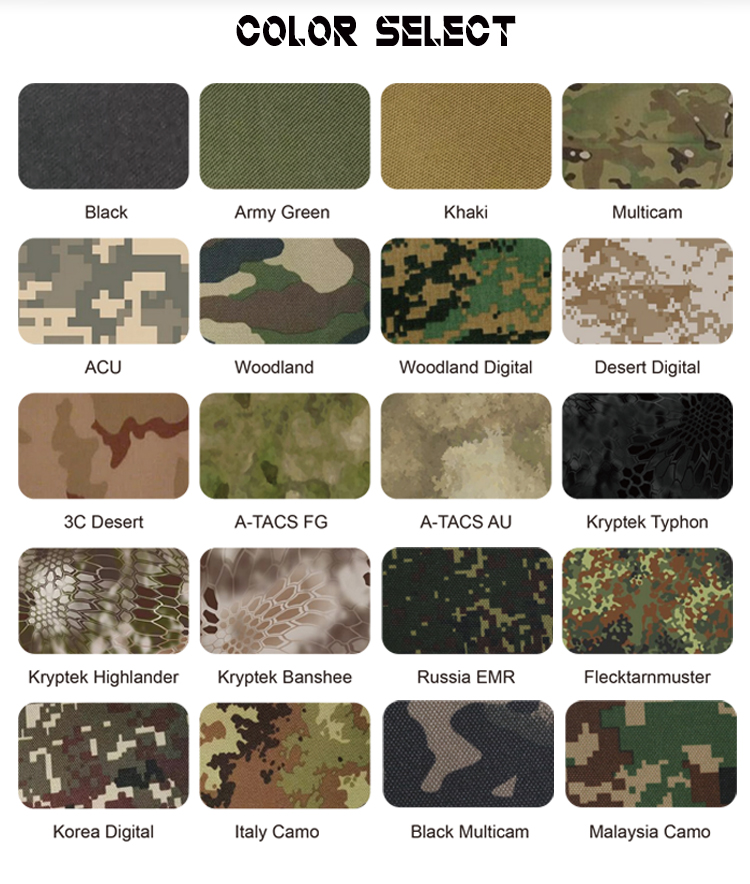 Realtree迷彩面料展示