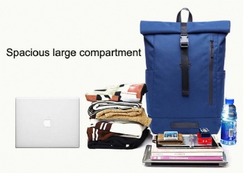 Lifestyle top roll laptop rucksack rollup backpack bag for laptop