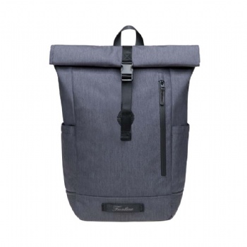 Trendy rPET rolltop laptop backpack bag school rucksack