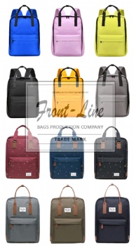 New fashion black laptop tote backpack unisex