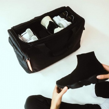 Compact nylon sports gym duffle bag for shoes,basketball,sneakers,trainning,travelling