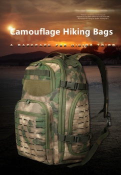 China factory direct 30L A-tacs green camo tactical MOLLE military pack Daypack hiking backpack rucksack bag