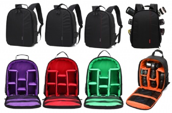 Unique Fancy Shockproof Waterproof Personalized Video Camera Bag Backpack