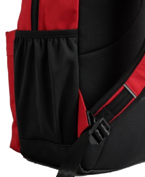 Classic red 600D polyester schoolbag college backpack bag