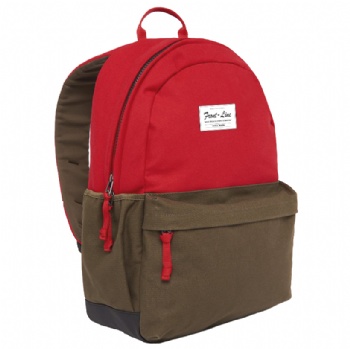Old school colored 600D polyester backpack bag for college girls
