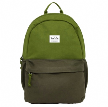 Fashion factory supply colored 600D polyester backpack bag for college girls