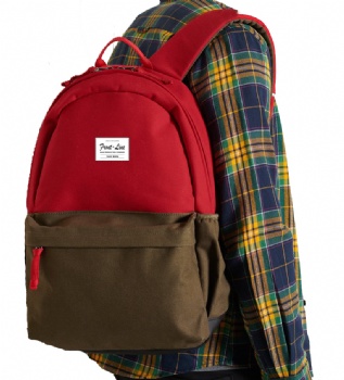 Fashion factory supply colored 600D polyester backpack bag for college girls