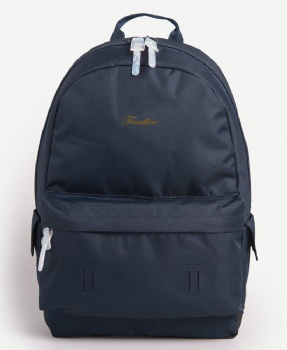 Stylish blue daypack sports rucksack bag for college girls