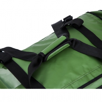 Fine Quality PVC Tarpaulin Duffle Backpack Hyrid Bag for Outdoor Sports,Travelling,Carryons