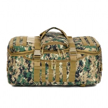 Big 60L digital camouflage 3-in-1 backpack duffle bag for travelling,camping,fishing etc
