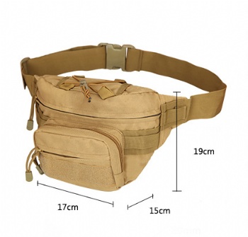Military fan's Camouflage fanny packs woodland camo bum bags waist belt bags
