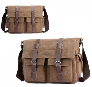 Classic Men's Canvas Leather 17