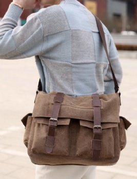 Classic Men's Canvas Leather 17