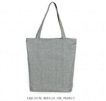 Nice quality full digital printing canvas tote shopper beach bag handbag