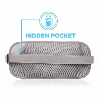 Hot sale new products RFID waterproof running belt bag hip pack travel pouch unisex