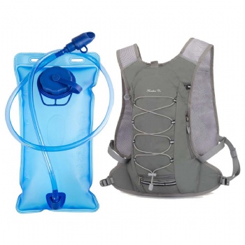 Stylish lady's cycling hydration back pack running water bag with 2L 3L TPU leakproof water bladder
