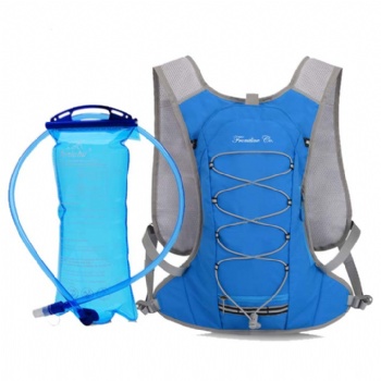 Light outdoor girls cycling running hydration backpacks with 2L 3L TPU leakproof water bladder