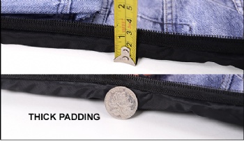 Quality made guitar bag with backpack straps