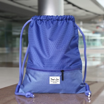 Water-resistant Light Weight Drawstring Gymsack&Sackpack for Outdoor Sports