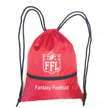 Water repellent nylon multipurpose drawstring bag sackpack unisex
