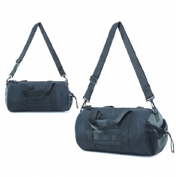 Durable oxford cylindrical duffle bag barrel gym bag