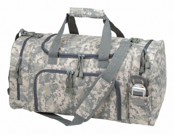 Large 24 inches multi-functional camouflage carry-all duffle bag weekender bag