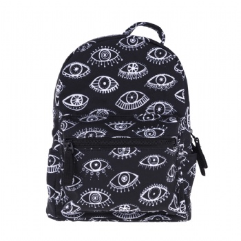Lightweight women's mini backpack small full printing daypack for girls