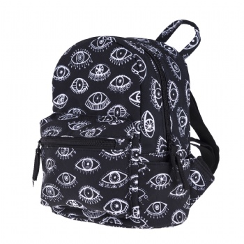 Lightweight women's mini backpack small full printing daypack for girls