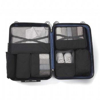 Factory direct branded compression travel packing bag travel organizer packing cubes 7pcs