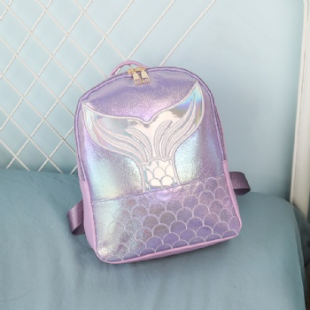 Female's PU leather backpack day pack