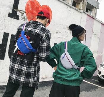 舒适的男女通用氯丁橡胶腰包尼龙腰包