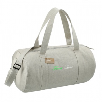 Repose 10oz Recycled Cotton Barrel Duffel Bags