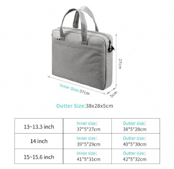 classic 13-13.7 inches business laptop bag waterproof
