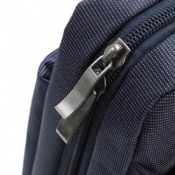 Blue slim laptop briefcase men's office bag travel shoulder computer bag