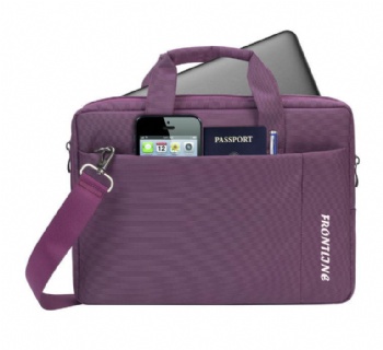 Ultra thin computer briefcase laptop carry case unisex