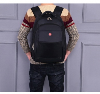 High Quality Ballastic Nylon Wheeled Laptop Backpacks Computer Bags for Men
