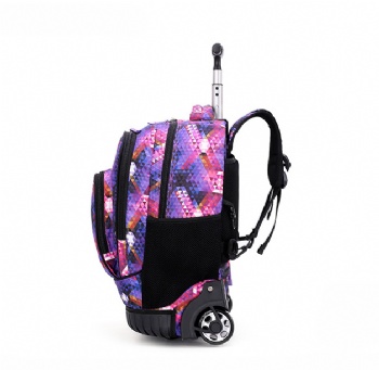 Custom sublimated rolling school back pack bags