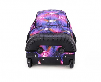 Custom sublimated rolling school back pack bags