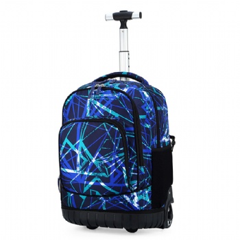 Custom sublimated wheeled rucksack daypacks for school