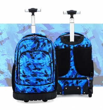 Custom sublimated wheeled rucksack daypacks for school