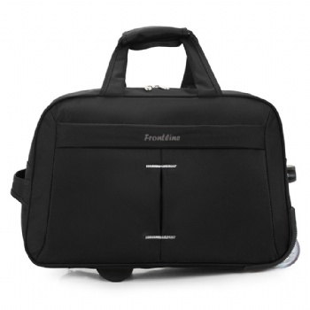 Custom Wheeled Duffle Trolley Bag Luggage Rolling Roller Bag Wheeled Cabin Bag Waterproof Oxford Duffel With Wheels