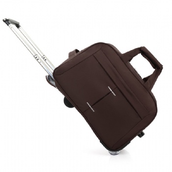 Custom Wheeled Duffle Trolley Bag Luggage Rolling Roller Bag Wheeled Cabin Bag Waterproof Oxford Duffel With Wheels