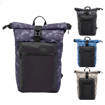 Life style top closure buckle rucksack backpack rollup casual daypack