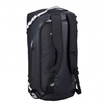 Classic waterproof coated polycanvas sports duffel backpack combined