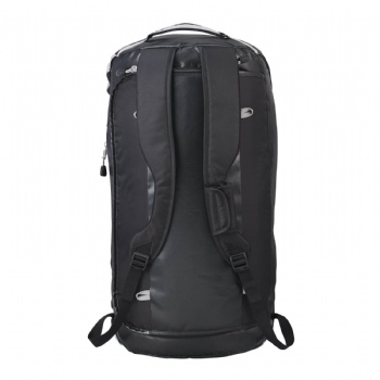 Classic waterproof coated polycanvas sports duffel backpack combined