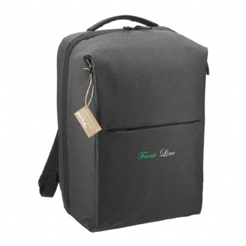 15.6 laptop screen rPET made stylish computer rucksack bagpack