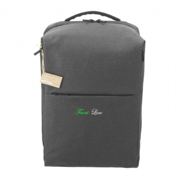 15.6 laptop screen rPET made stylish computer rucksack bagpack