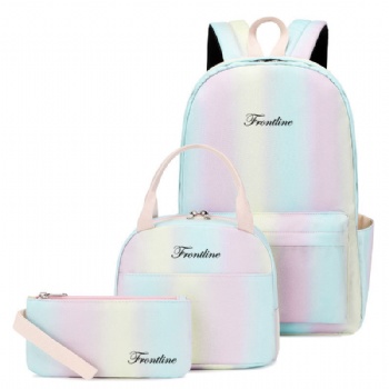 Chic sublimation backpack digital printed school bag