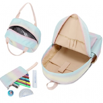 Chic sublimation backpack digital printed school bag