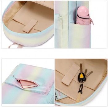 Chic sublimation backpack digital printed school bag